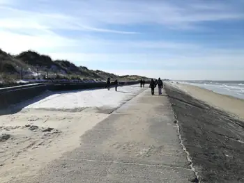 De Panne in de sneeuw (België)